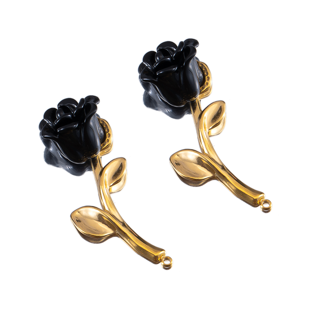 2pcs Stainless Steel Flower Cr - Embellishment Crafts のレビューと価格