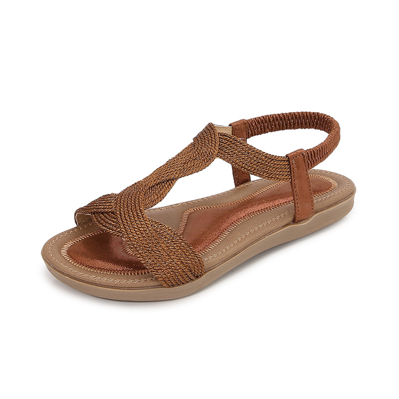 Ladies Summer Sandals Fashion  - Sew On Rhinestone のレビューと価格