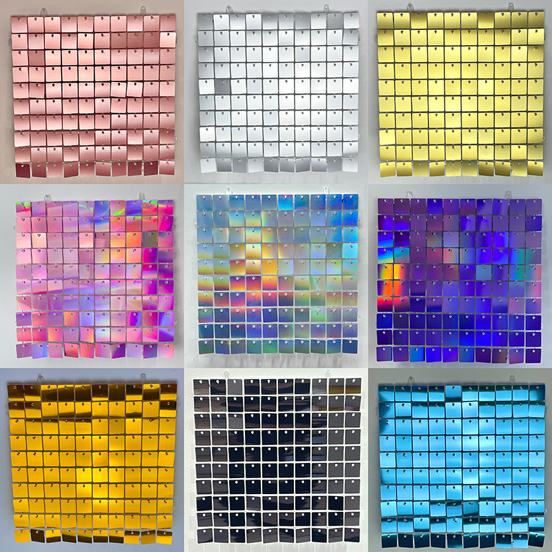 18 Pcs Sequin Panel Background - Sequin Fabric Panel のレビューと価格