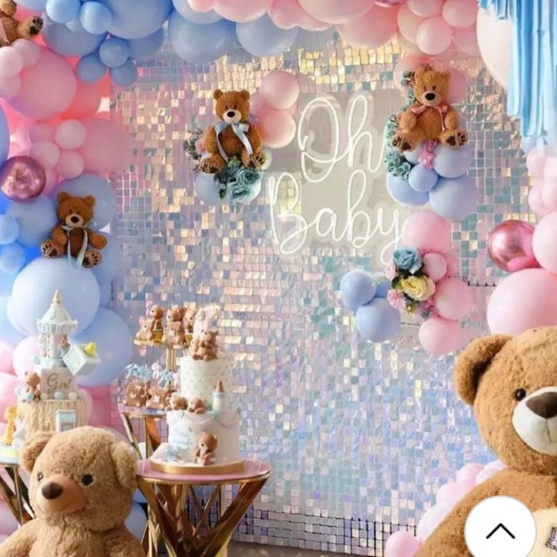 18 Pcs Sequin Panel Background - Sequin Fabric Panel のレビューと価格