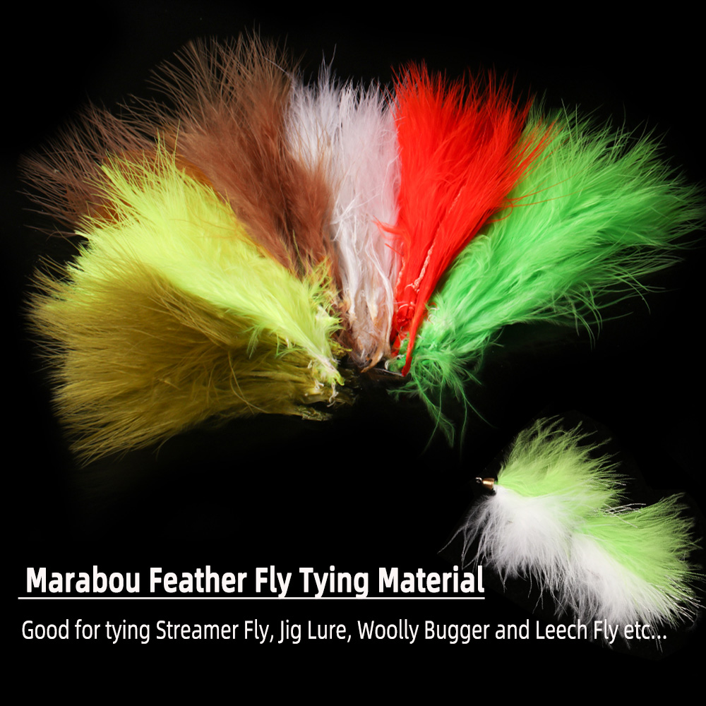 Wifreo 2packs Blood Quill Mara - Feather Trim Marabou のレビューと価格