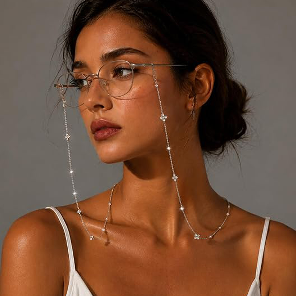 Eyeglass Chain Sunglasses Lany - Pearl Trim Chain のレビューと価格