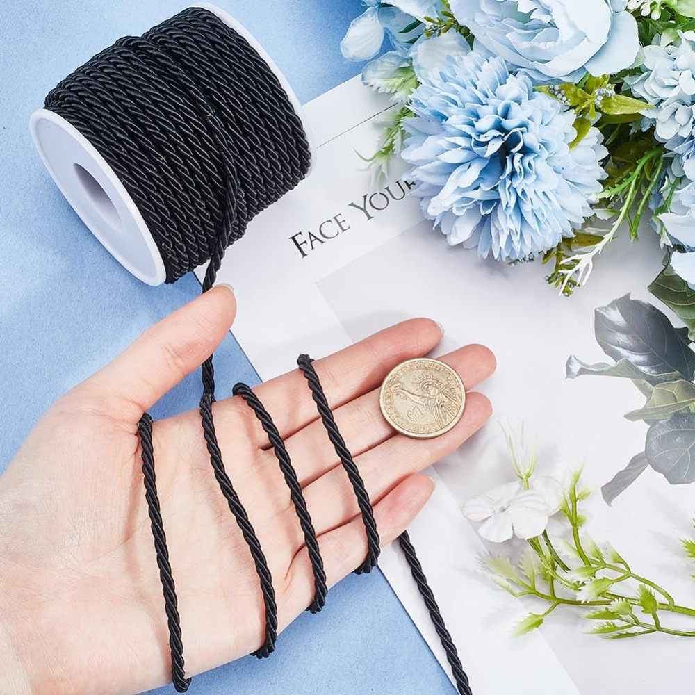 22 Yards 3mm Twisted Cord Deco - Cord Trim Twisted のレビューと価格