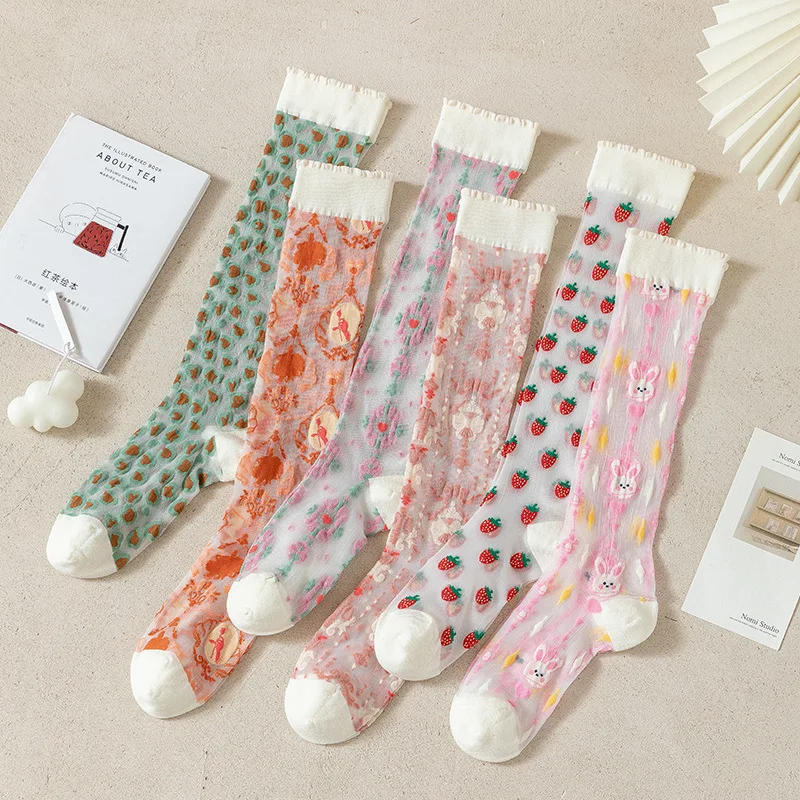 Summer Thin Women Stockings Ul - Crystal Mesh Fabric のレビューと価格