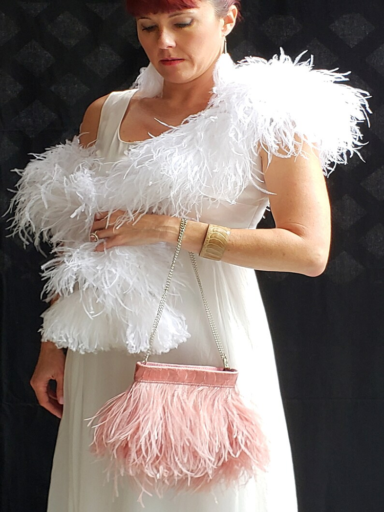 1Ply Ostrich Feather Boa 13-15 - Feather Trim Marabou のレビューと価格