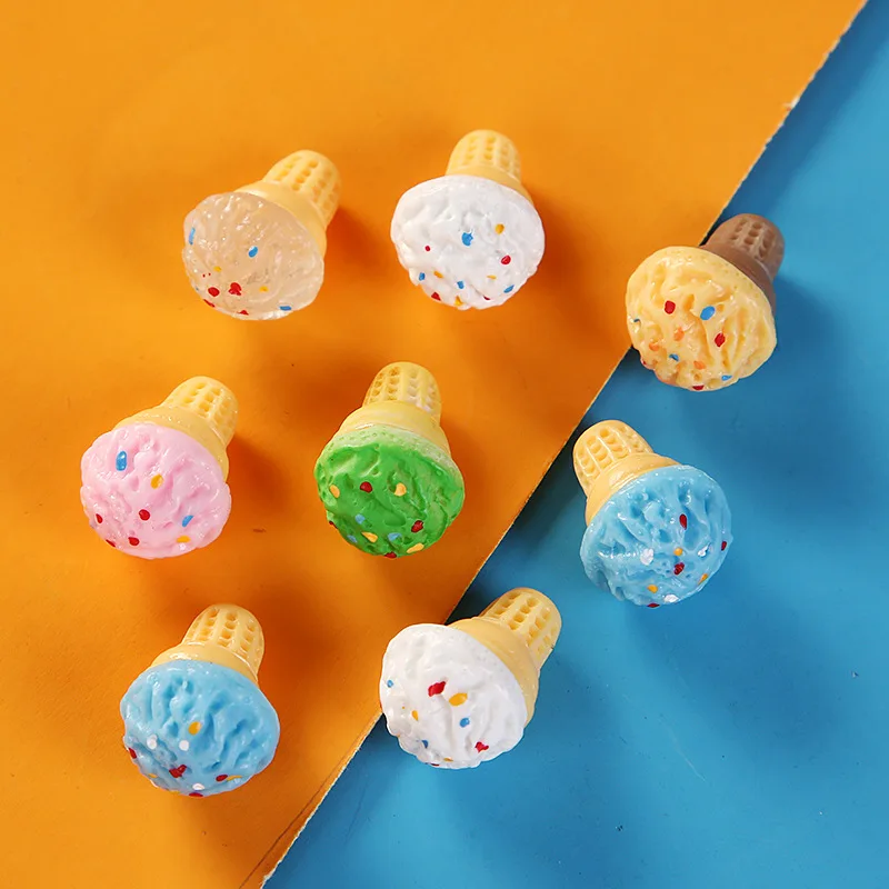 10pcs 3D Kawaii Mini Resin Ice - Christmas Craft Embellishment のレビューと価格