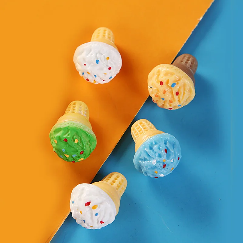 10pcs 3D Kawaii Mini Resin Ice - Christmas Craft Embellishment のレビューと価格