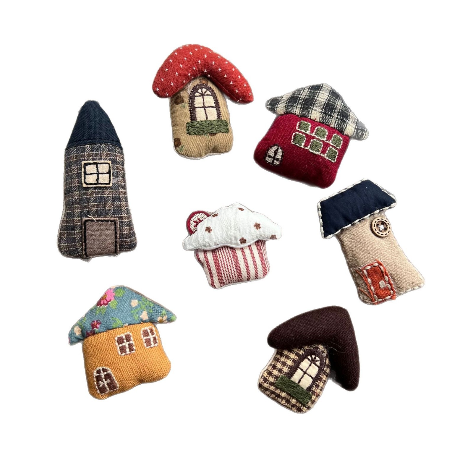 Stuffed Fabric Mushroom House  - Embellish Craft のレビューと価格