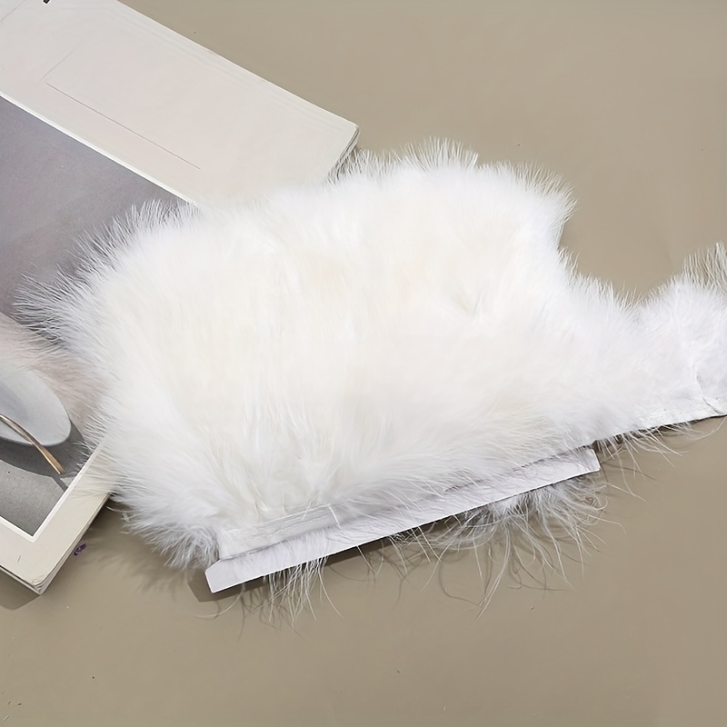 Fluffy Turkey Feathers Trim Fr - Fringe Ribbon Sewing のレビューと価格