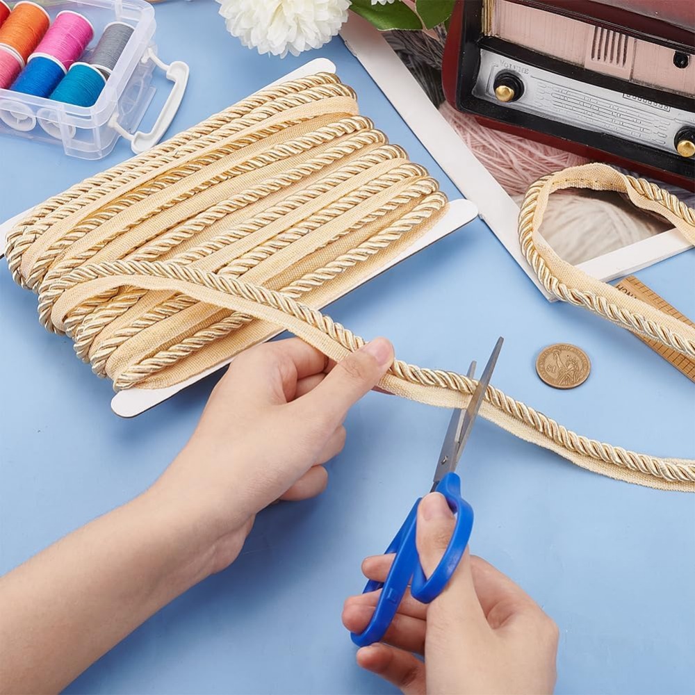 11 Yards Twisted Lip Cord Trim - Cord Trim Twisted のレビューと価格
