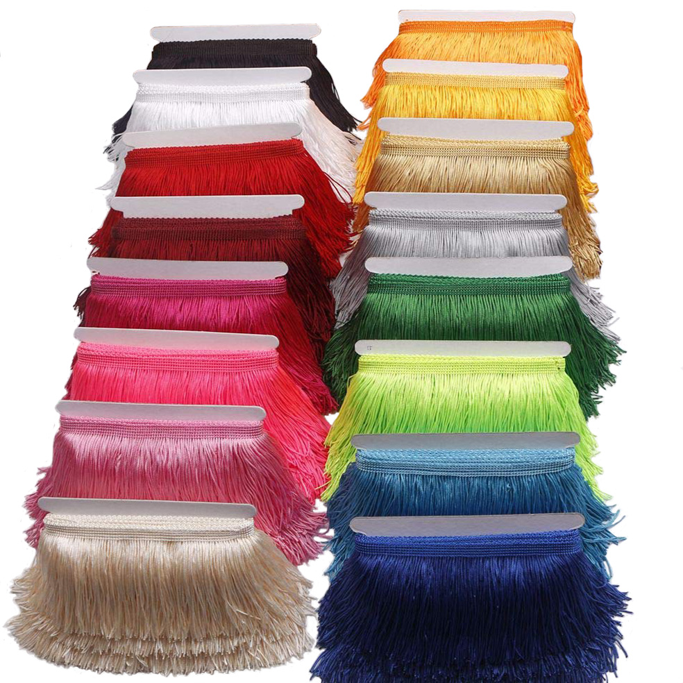 10 Yards 15cm Long Tassel Frin - Fringe Ribbon Sewing のレビューと価格