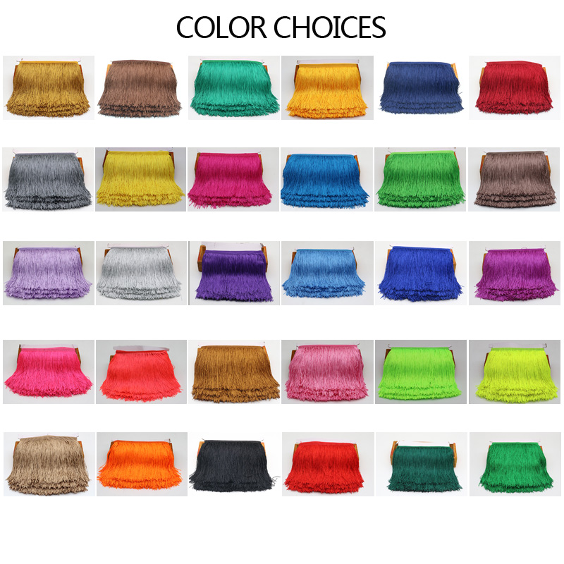 10 Yards 15cm Long Tassel Frin - Fringe Ribbon Sewing のレビューと価格