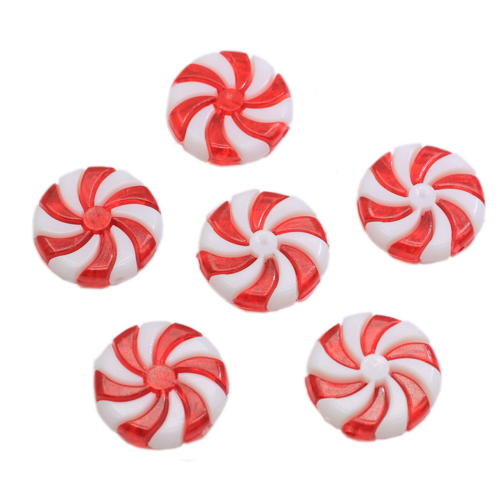 Miniaturet Red White Windmill  - Christmas Craft Embellishment のレビューと価格