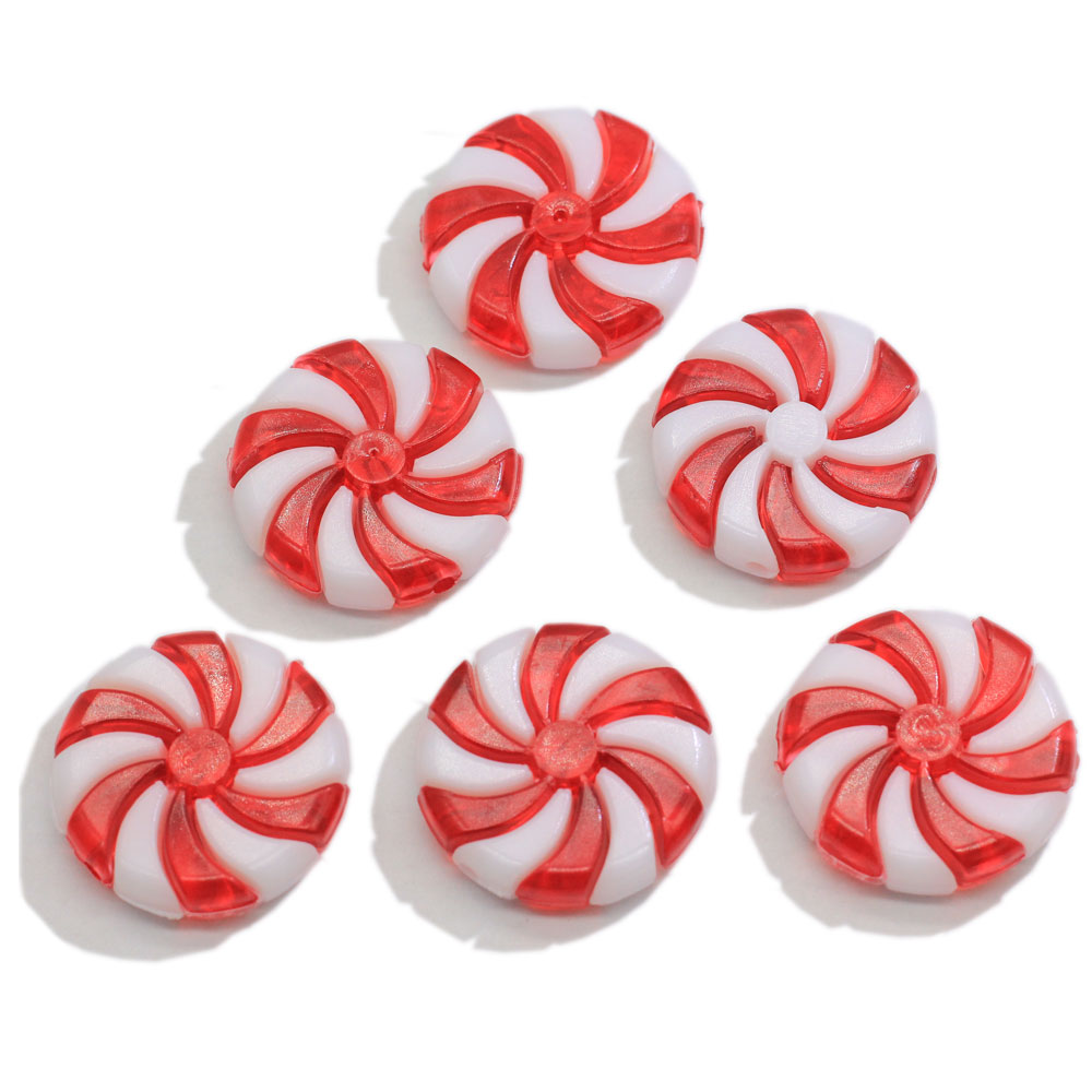 Miniaturet Red White Windmill  - Christmas Craft Embellishment のレビューと価格