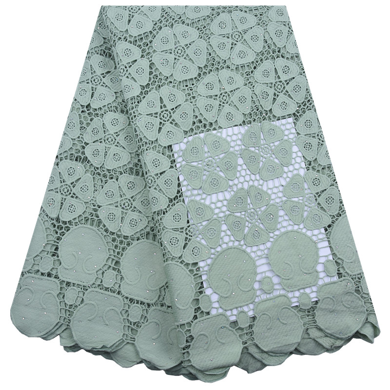 African Guipure Lace Fabric Wi - Crystal Mesh Fabric のレビューと価格