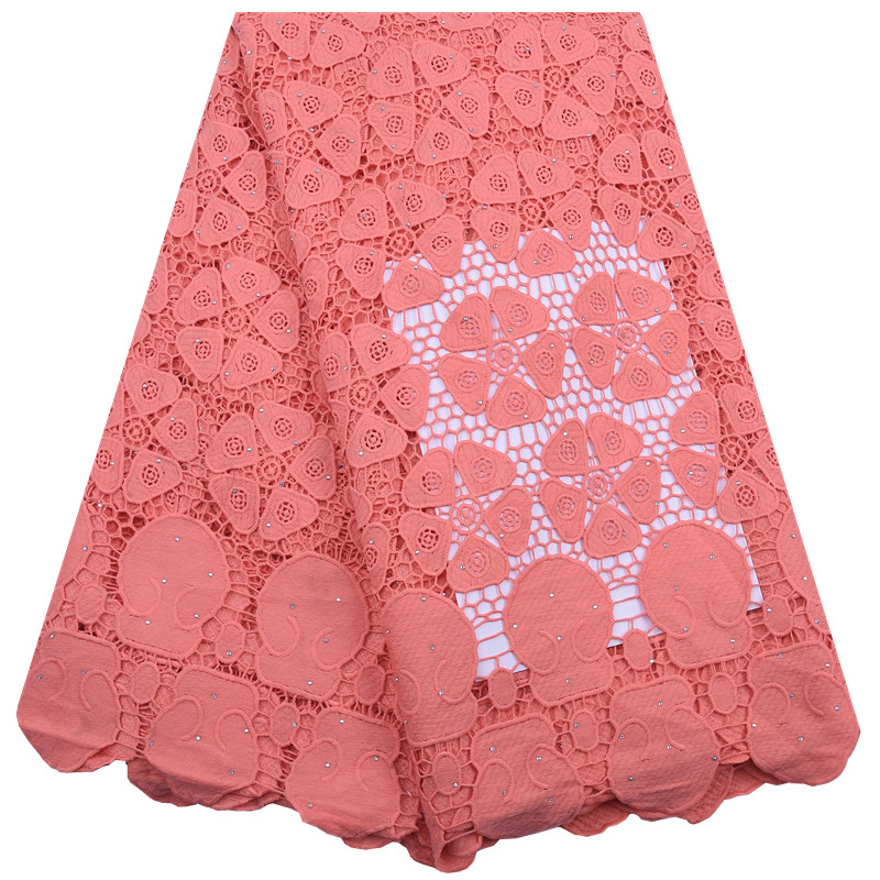 African Guipure Lace Fabric Wi - Crystal Mesh Fabric のレビューと価格