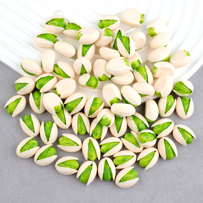 20Pcs Resin Pistachio Fake Foo - Embellishment Crafts のレビューと価格