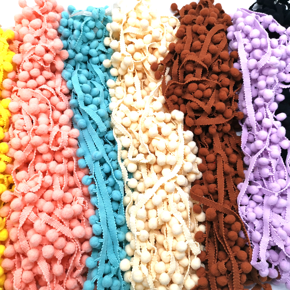1-5yard Pom pom Fringe Lace Ri - Fringe Ribbon Sewing のレビューと価格