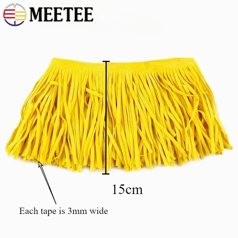 1-5M 15cm Suede Tassel Fringes - Fringe Ribbon Sewing のレビューと価格