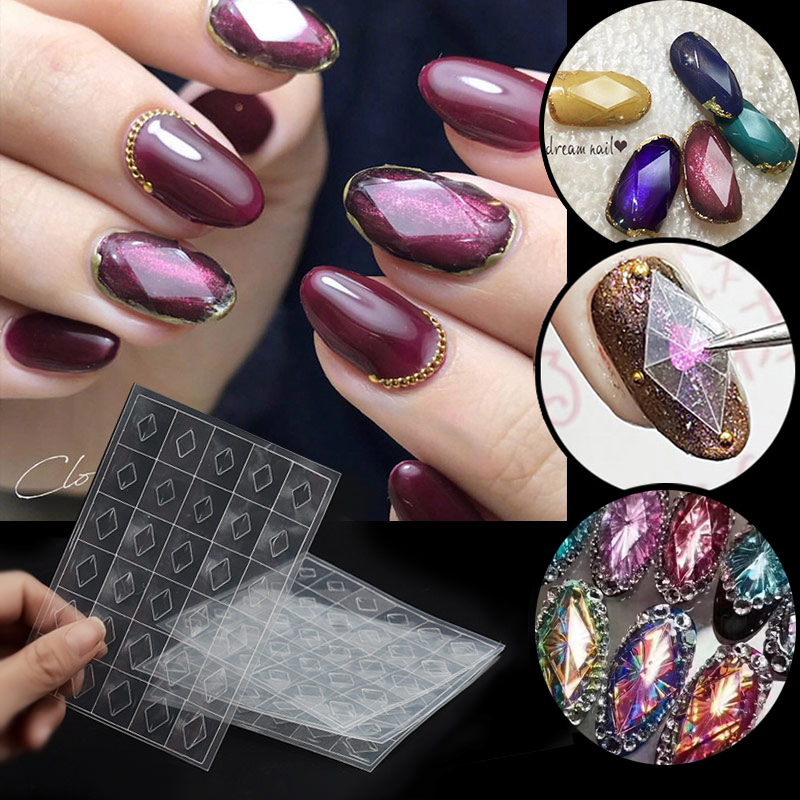 1 Sheet Nail Gemstone Stencil  - Glitter Vinyl Roll のレビューと価格