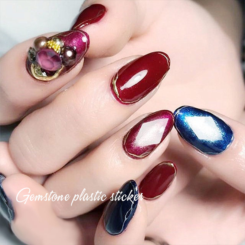 1 Sheet Nail Gemstone Stencil  - Glitter Vinyl Roll のレビューと価格