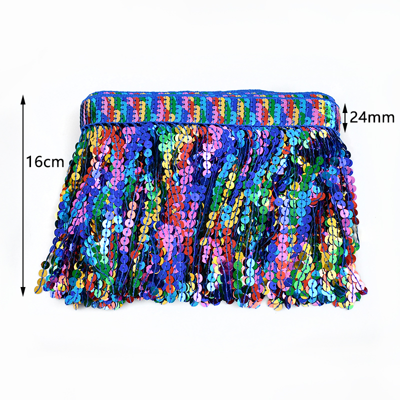 5/10Yards Sequin Fringe Tassel - Fringe Ribbon Sewing のレビューと価格