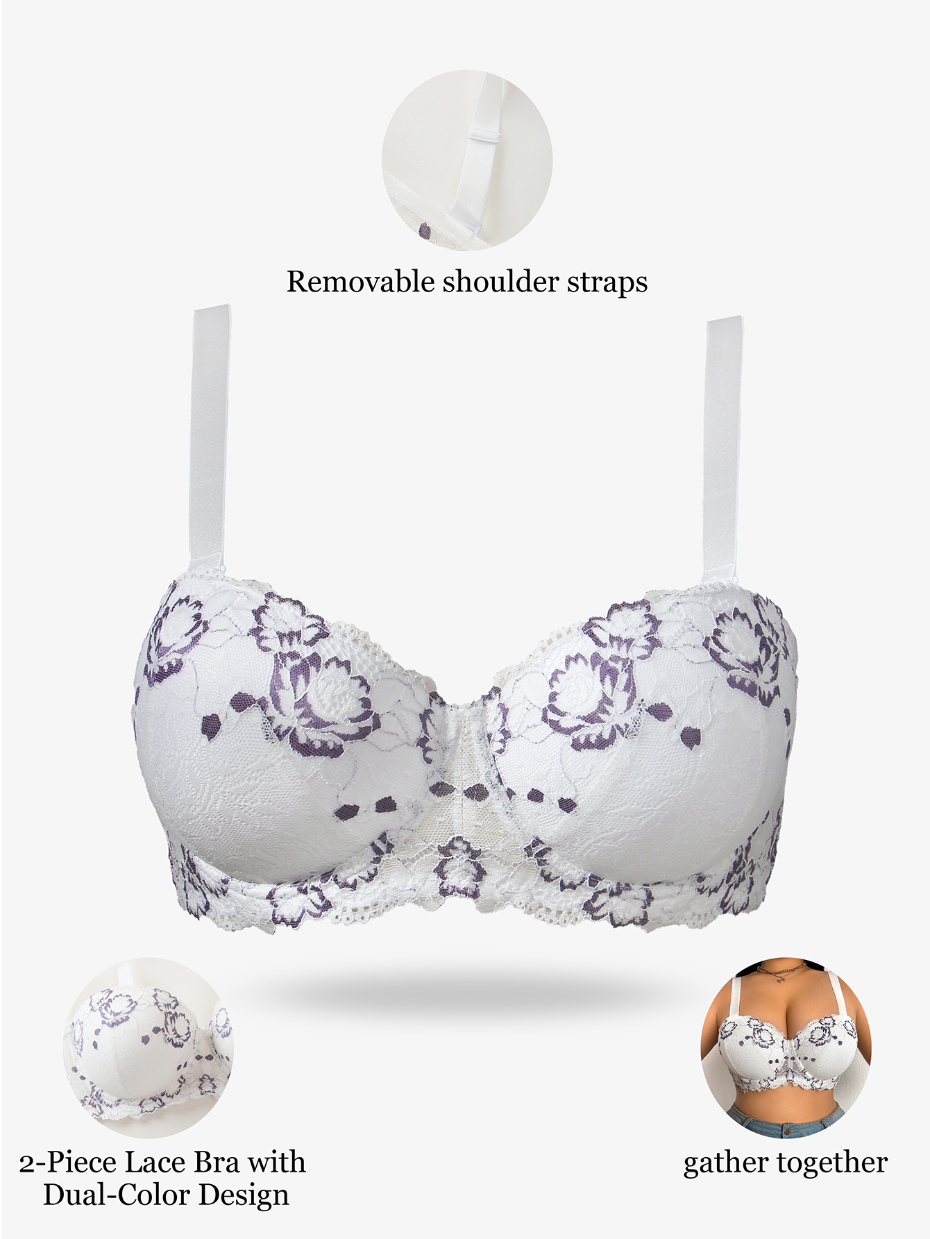 Plus Size Lace & Embroidery Wo - Embroidery Embellishments のレビューと価格