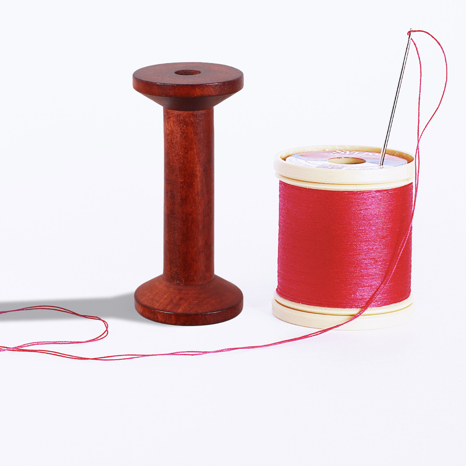 6Pcs Smooth Wood Thread Spools - Embroidery Craft のレビューと価格