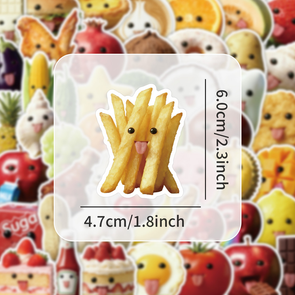 53 Pcs Abstract Art Style Food - Craft Embellishment World のレビューと価格