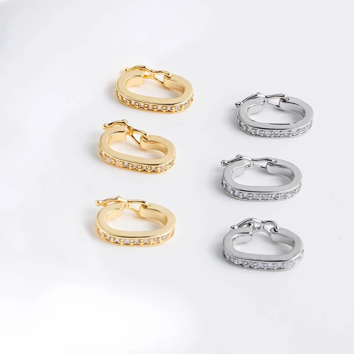 18K Real Gold Plated Micro Zir - Pearl Trim Chain のレビューと価格