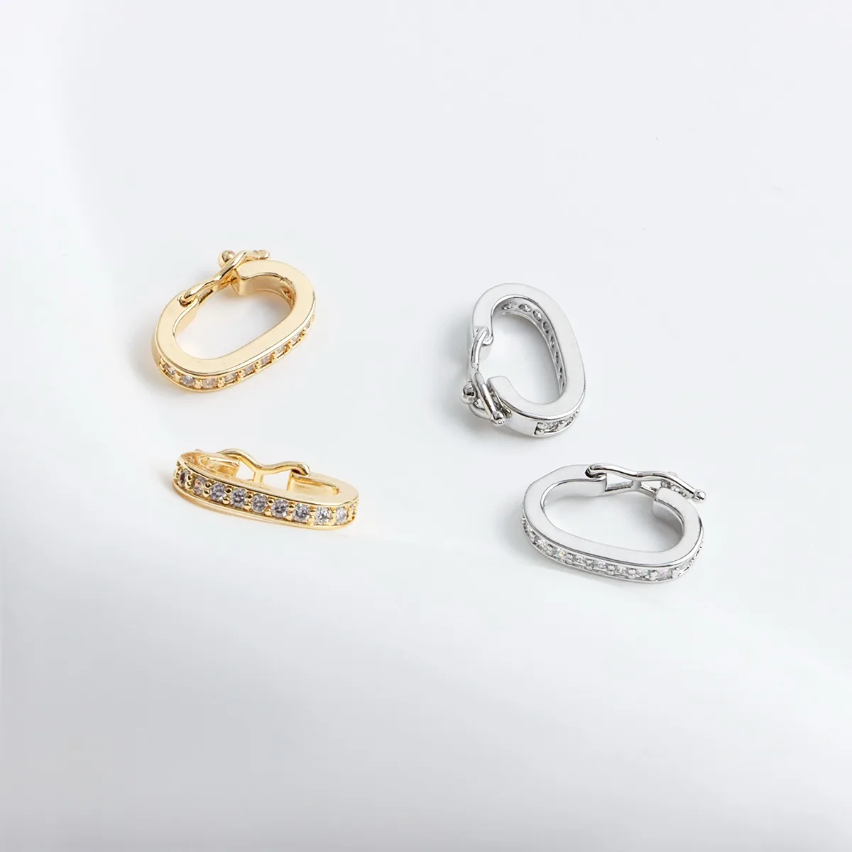18K Real Gold Plated Micro Zir - Pearl Trim Chain のレビューと価格