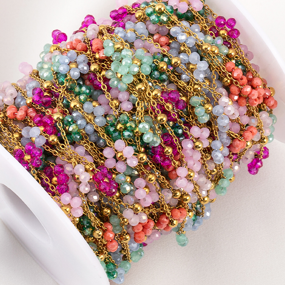 1 Meters Stainless Steel Chain - Embroidery Embellishments のレビューと価格