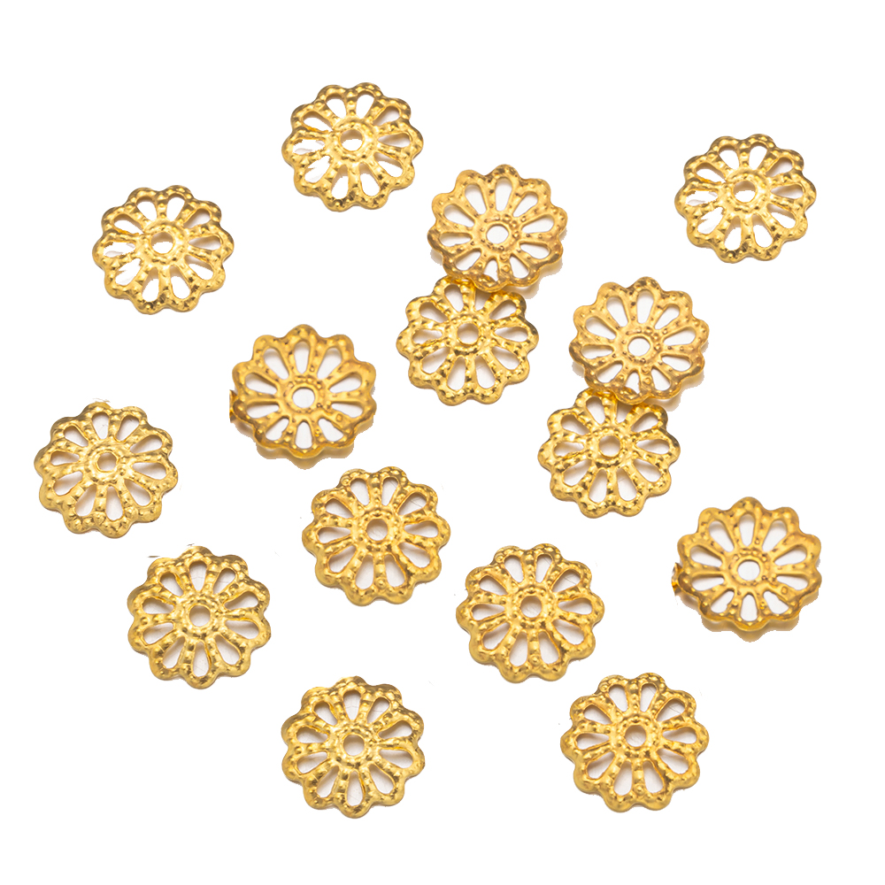 200pcs 7/9mm Filigree Flower H - Embellishment Crafts のレビューと価格