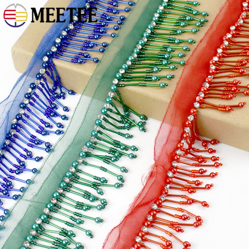 1Yard 5cm Beaded Lace Trim Fri - Fringe Ribbon Sewing のレビューと価格