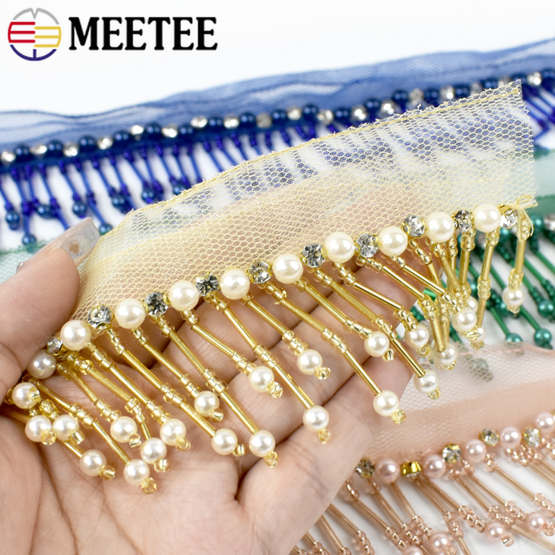 1Yard 5cm Beaded Lace Trim Fri - Fringe Ribbon Sewing のレビューと価格