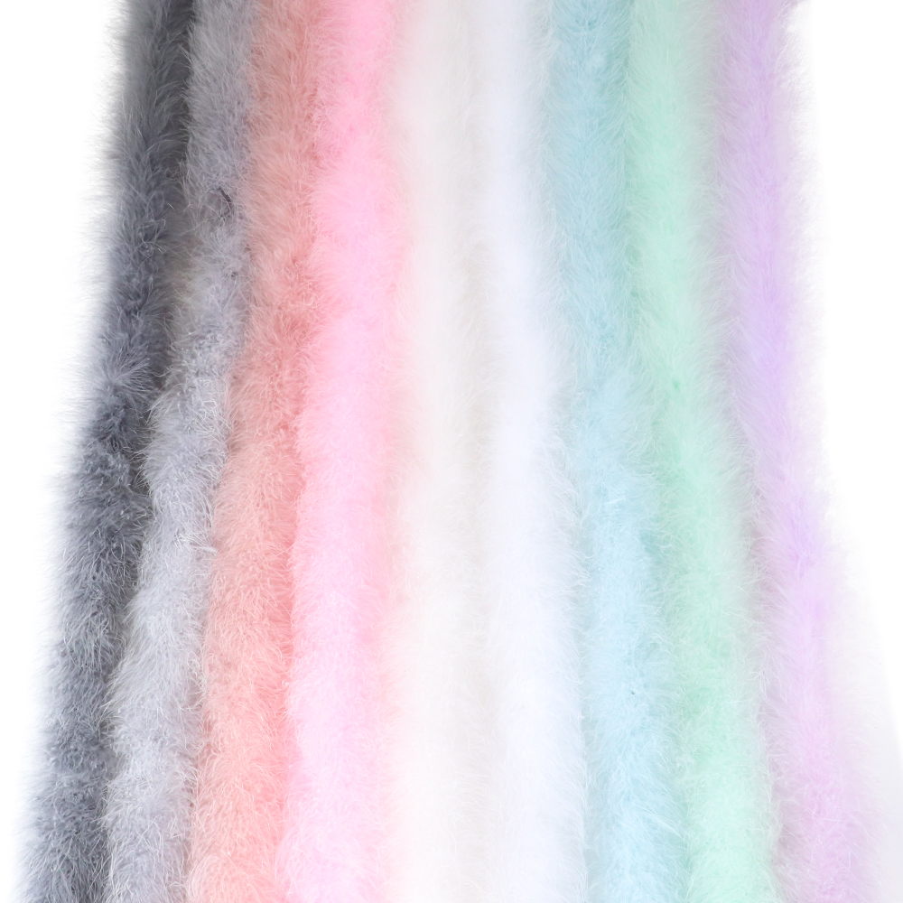 22g Turkey Marabou Feather Boa - Feather Trim Marabou のレビューと価格
