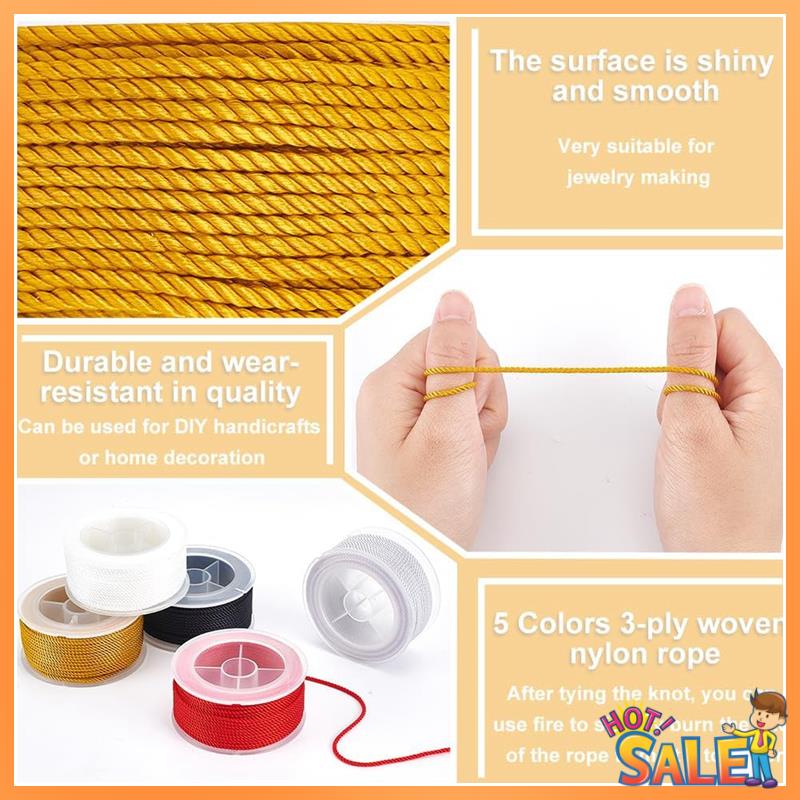 AB68 Twisted Nylon Cord 3-Ply  - Cord Trim Twisted のレビューと価格
