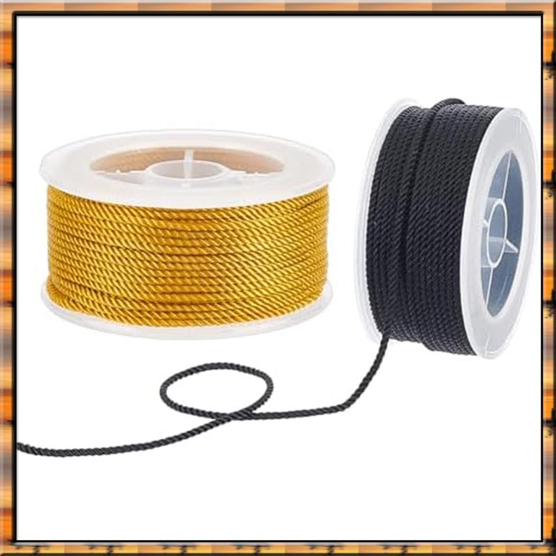 A78K New Twisted Nylon Cord 3- - Cord Trim Twisted のレビューと価格