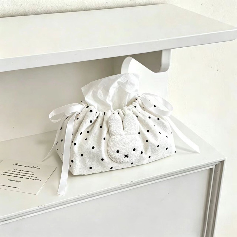 Cute Miffy Wave Embroidery Dra - Craft Embellishment Storage のレビューと価格