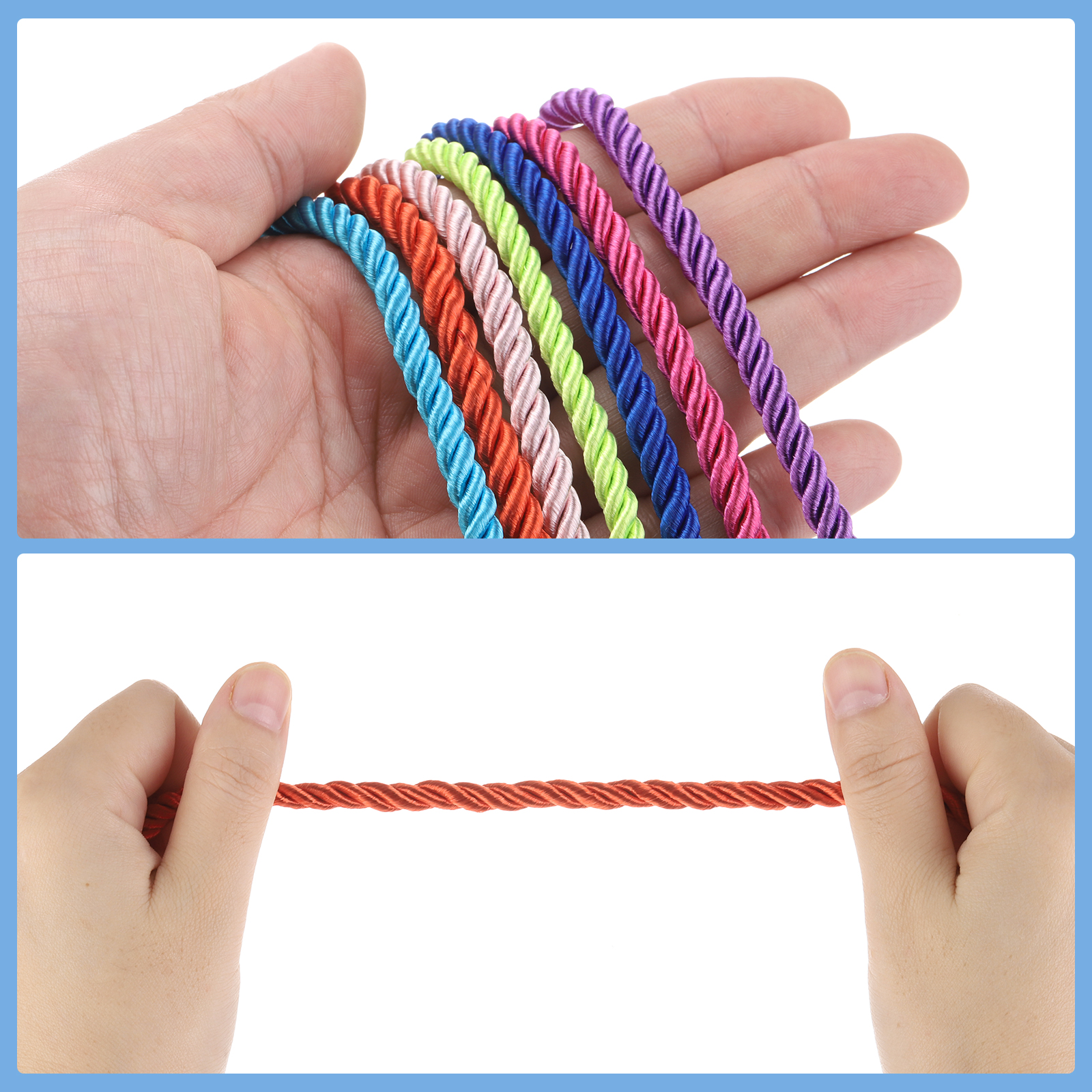Uxcell 5 Yard 3mm Twisted Cord - Cord Trim Twisted のレビューと価格