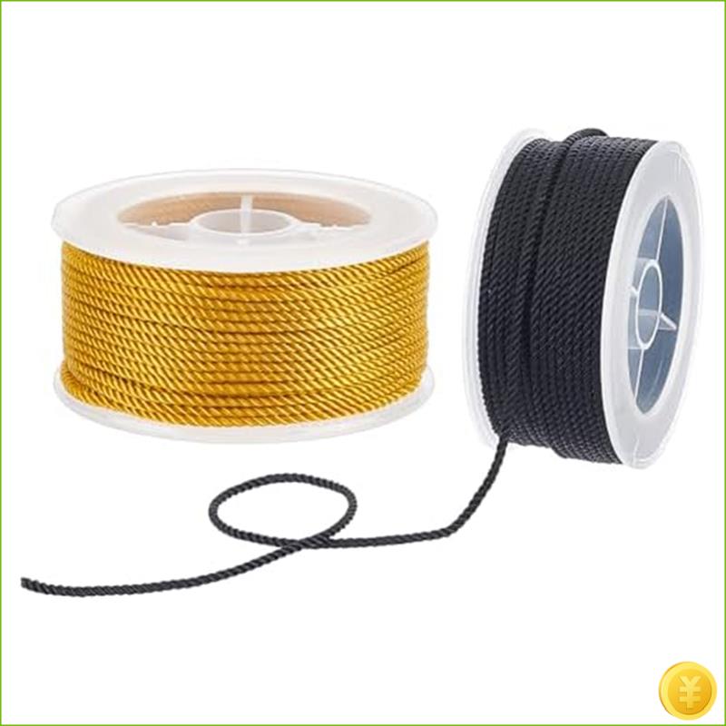 Twisted Nylon Cord 3-Ply Satin - Cord Trim Twisted のレビューと価格