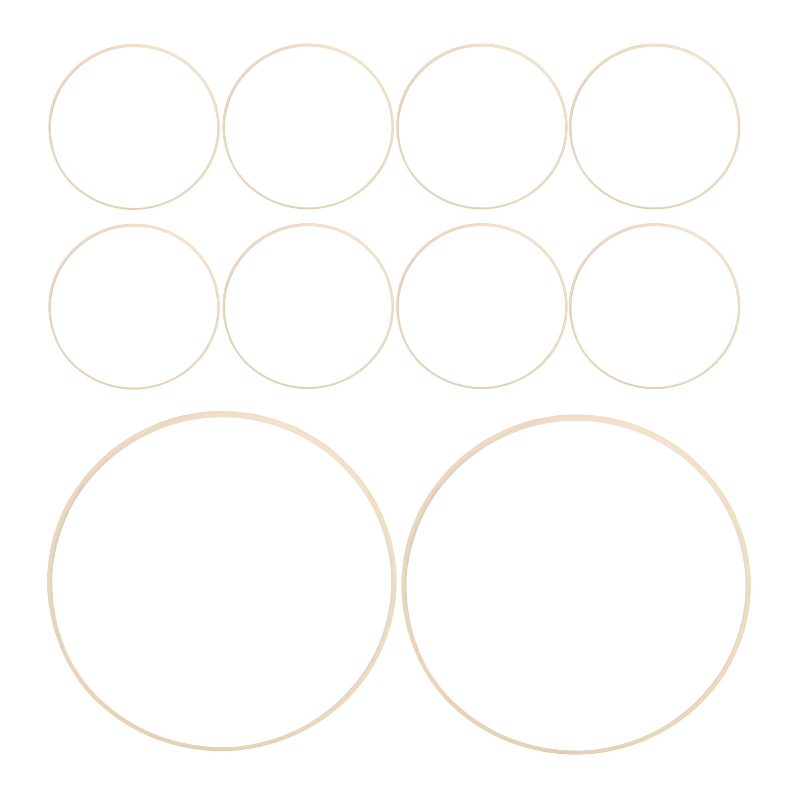 10 Pcs Craft Supplies for Wrea - Embroidery Craft のレビューと価格