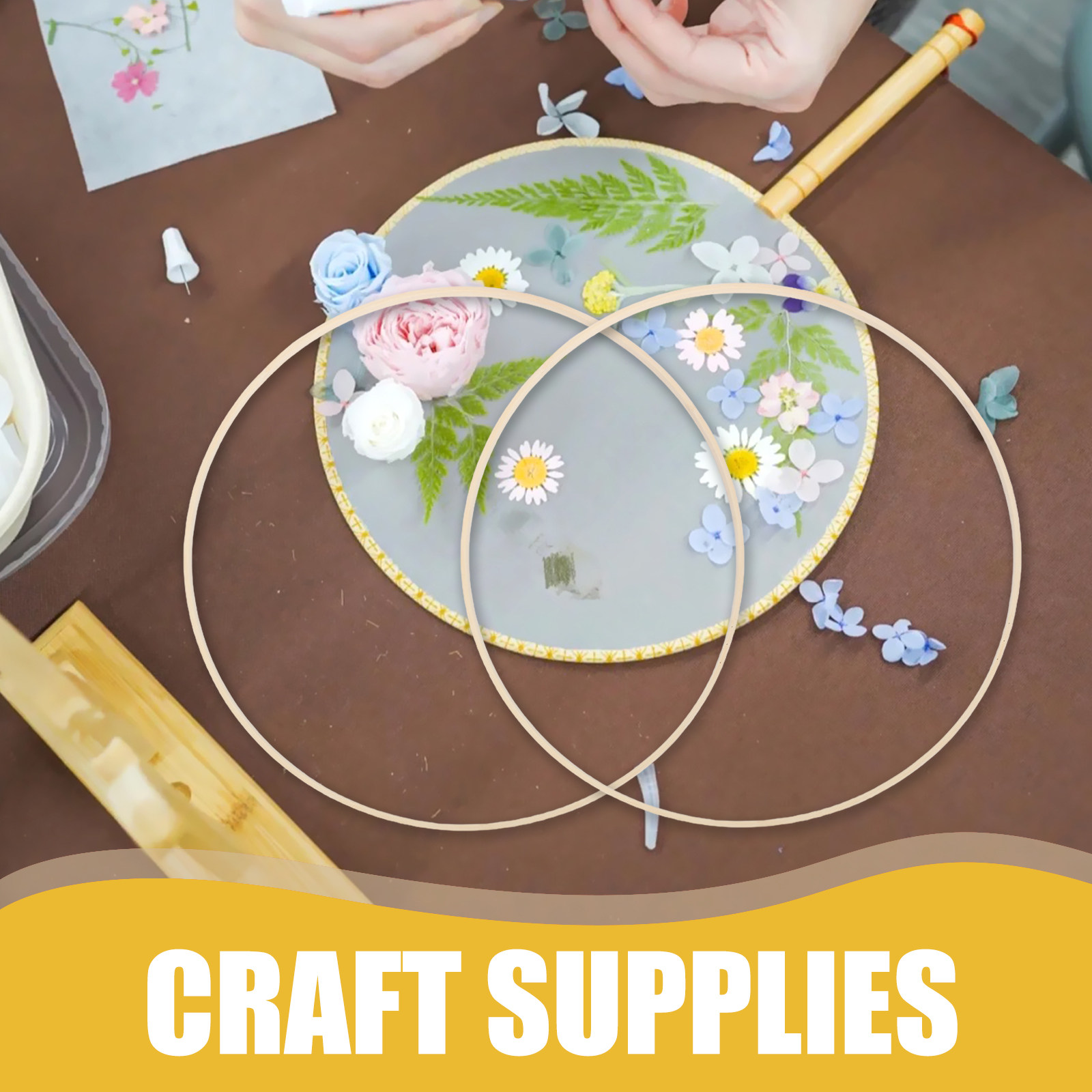 10 Pcs Craft Supplies for Wrea - Embroidery Craft のレビューと価格