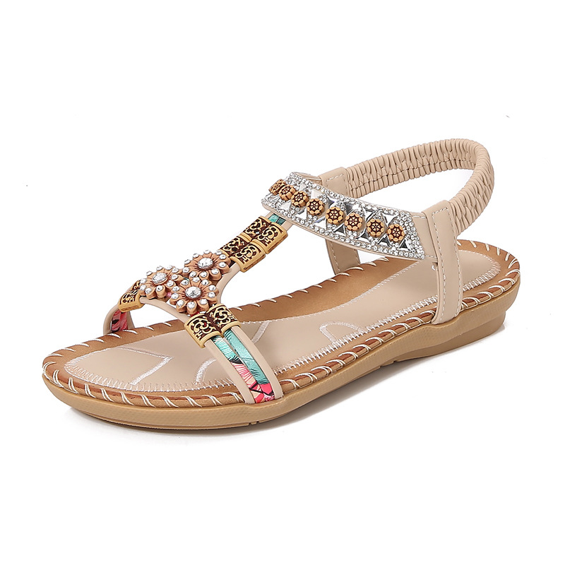 Fashion Bohemian Summer Sandal - Sew On Rhinestone のレビューと価格