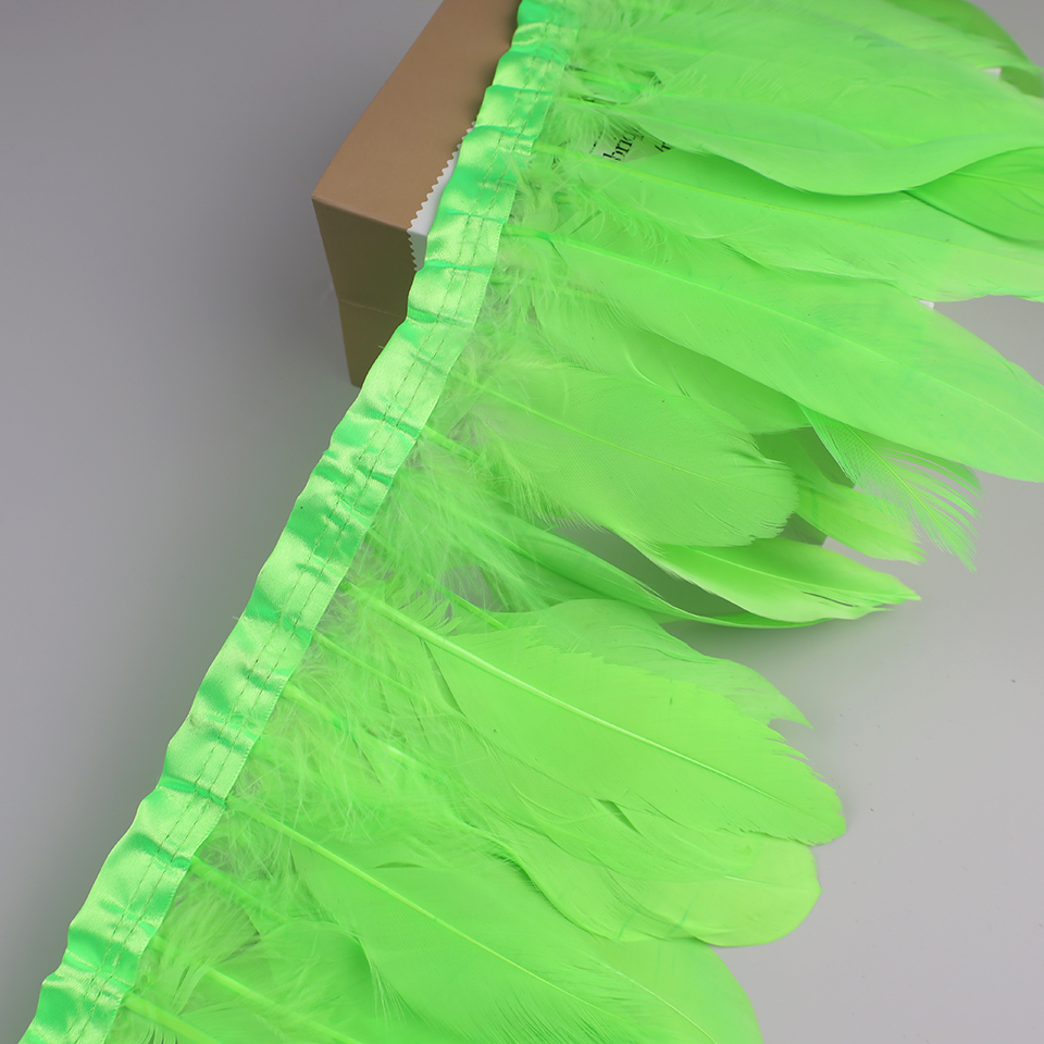 10Meters Goose Feathers on Tap - Feather Trim Marabou のレビューと価格