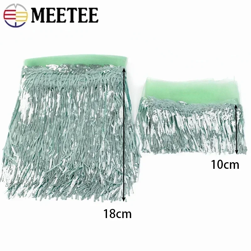 2/5/10Yards Sequin Embroidery  - Fringe Ribbon Sewing のレビューと価格
