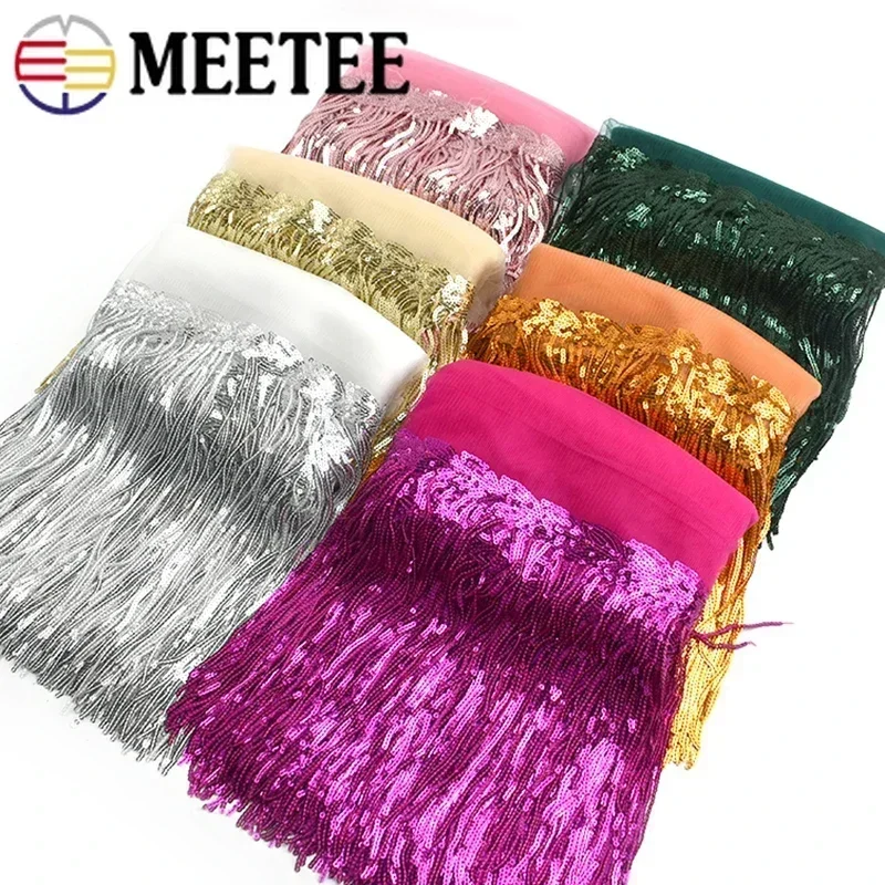 2/5/10Yards Sequin Embroidery  - Fringe Ribbon Sewing のレビューと価格