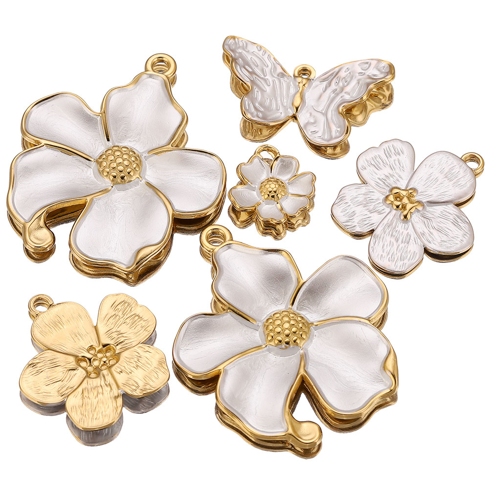 4PCS Stainless Steel White Cha - Embellishment Crafts のレビューと価格