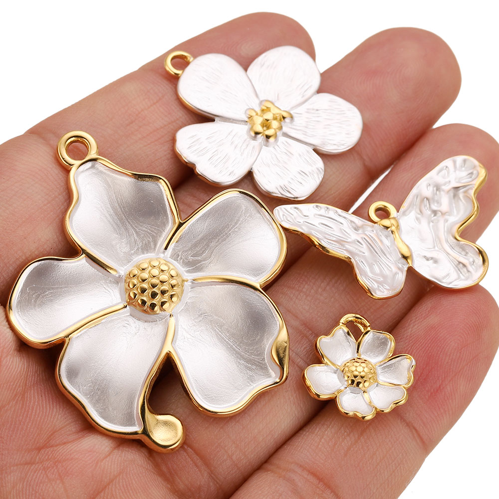 4PCS Stainless Steel White Cha - Embellishment Crafts のレビューと価格