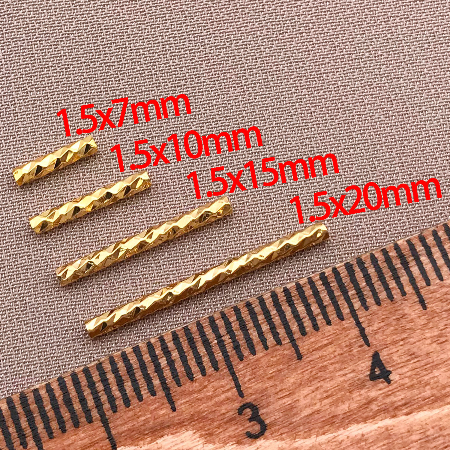 20pcs 18K Copper Plated True G - Embroidery Embellishments のレビューと価格